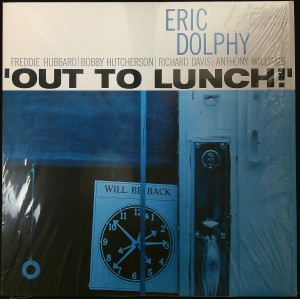 ERIC DOLPHY Out To Lunch! (Blue Note ‎– B1 85391) EU 2012 reissue LP of  1964 album